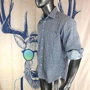Bugatchi Uomo Long Sleeves Button down shirt